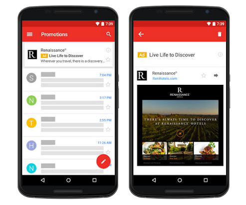 Gmail Native Ads - ORIXA MEDIA